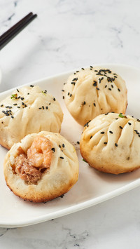 特色小吃生煎包