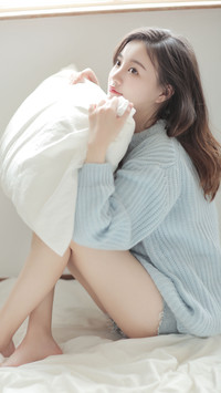 甜美可爱女生-锐景创意