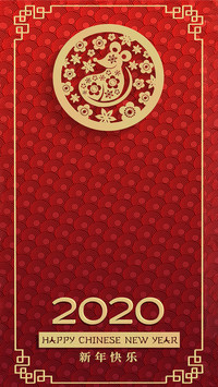 鼠年大吉-拍信图库