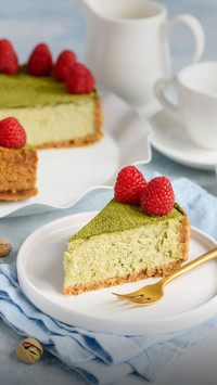 A Piece of Matcha Cake