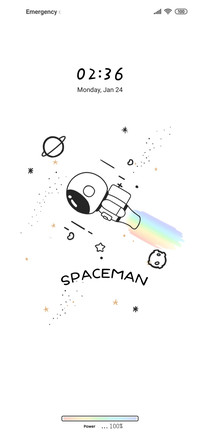 Simple astronaut