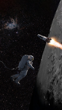 In the future houses can be built on the moon