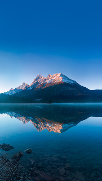 The Spray Lakes Reservoir is a reservoir in Alberta