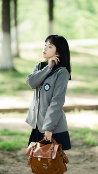 清纯可爱女生-锐景创意