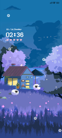 Pixel wind country