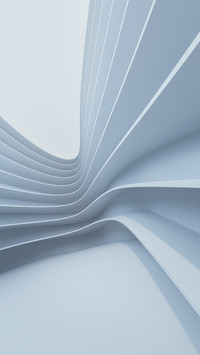 White curved surface line space