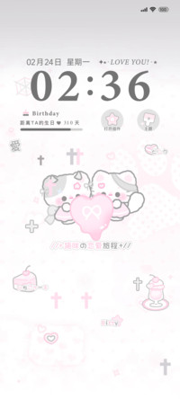 简约猫猫 恋爱日记