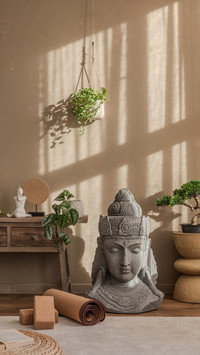 The decoration of the study doesnt need to be too