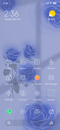 blue rose