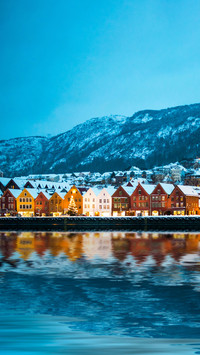 Norwegian Colorful Harbor