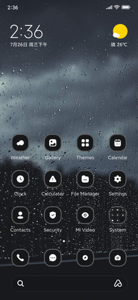 Rainy Window