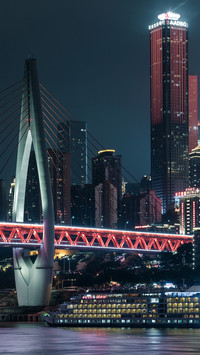 City with the most beautiful night view in China 09