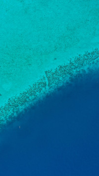 Clear lagoons and beaches