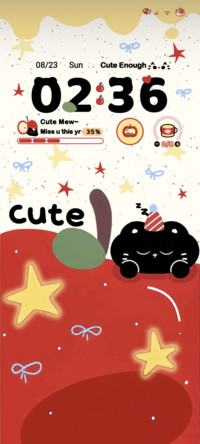 Kitten Red Apple