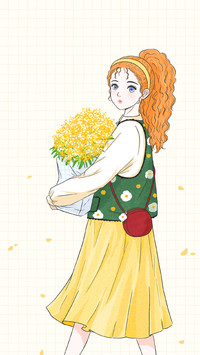 微风邂逅清甜少女