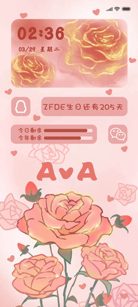 油画玫瑰