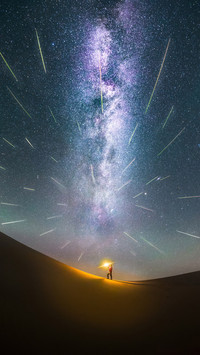 Are there many meteor showers like rain