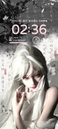 国风少女 人间忽晚
