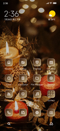 Winter Candle