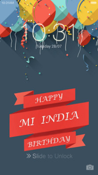 Mi India Birthday