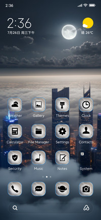 building sky