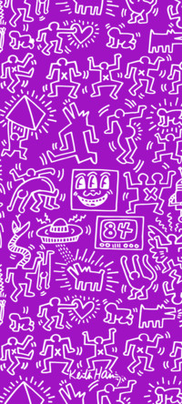 Redmi × Keith Haring 艺术联名款壁纸