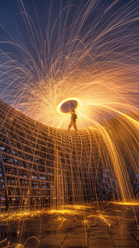 The spacetime tunnel has been opened