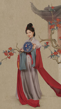国潮非遗美学之十二花神