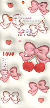 Cherry bow