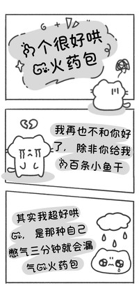 一个很好哄的火药包