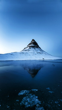 Straw Hat Mountain on the Snail Peninsula in Iceland
