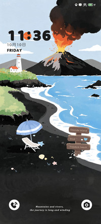 海边小岛