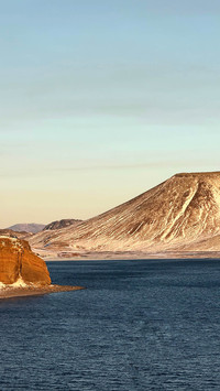 Beautiful landscape by the lake