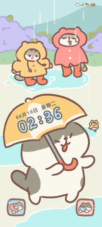 动物餐厅 雨中漫游