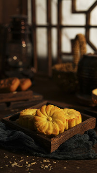 An old cake with a unique flavor