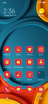 abstract circles