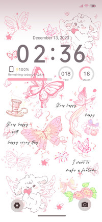 Romantic butterfly