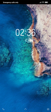 Water blue