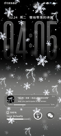 重感 雪花飘落之迹
