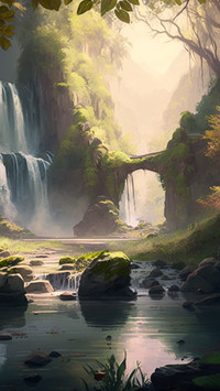 Between heaven and earth