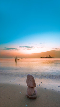 Seascape landscape view from Bahrain