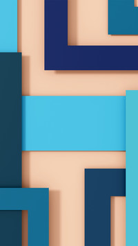 Geometric compositions of different colors