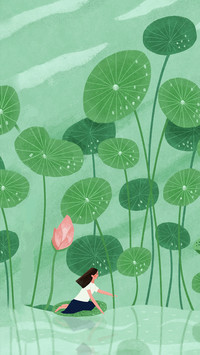 The coolness of summer in poetry