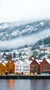 Norwegian Colorful Harbor