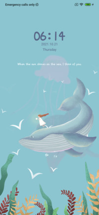Whale like sea