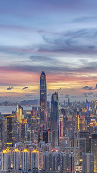 Skyline of Modern City