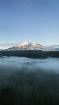 Desolate Beauty, Solitary Mountain Scene