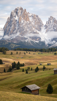 The dolomites in italy