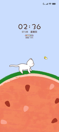 追蝴蝶的猫