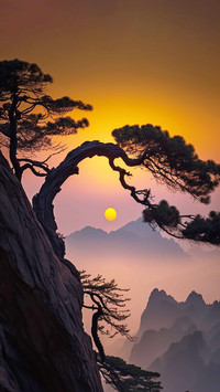 Why is mount huangshan deified